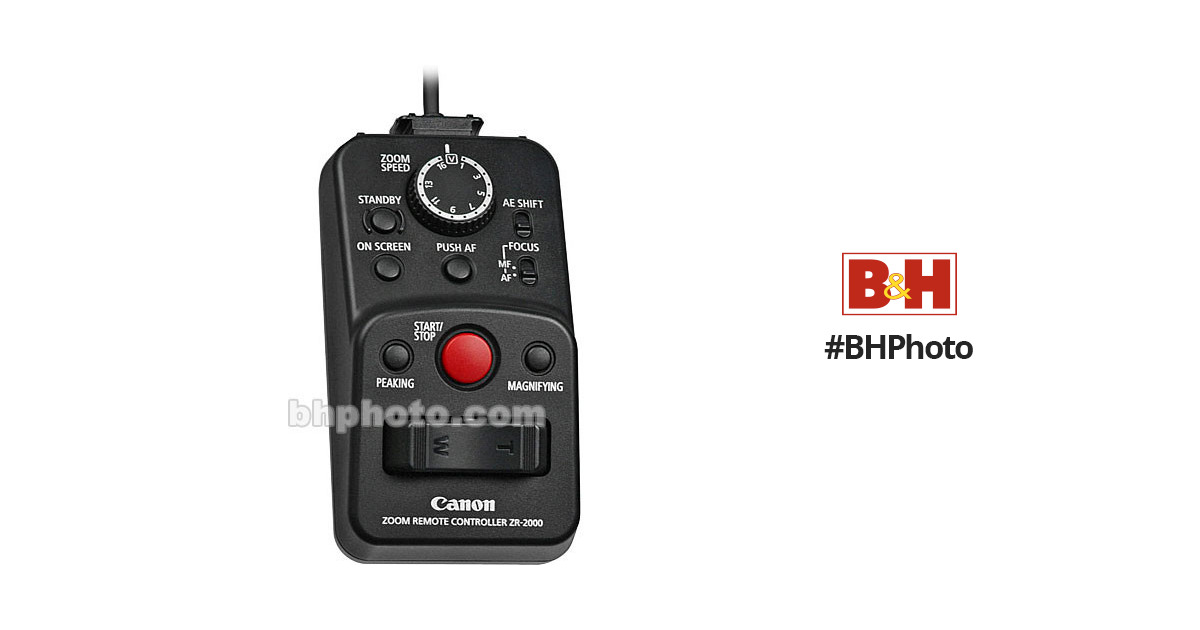 Canon ZR-2000 Zoom Camcorders Remote Controller Control-L Lanc Fast Free Ship 