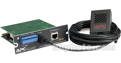 APC UPS Network Management Card with Environmental AP9619 B&H