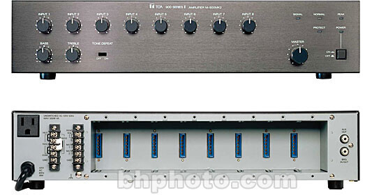 Toa Electronics M-900MK2 - 8-Channel Modular M-900MK2 UL B&H