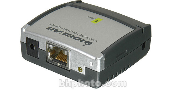 Iogear GMFPSU01 USB 1 Port Multi Function Print Server