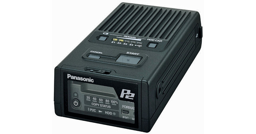 panasonic p2 card reader mac