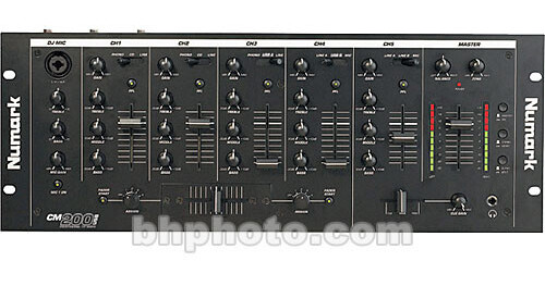 Numark CM200 5 Channel DJ Mixer with USB CM200USB B&H Photo