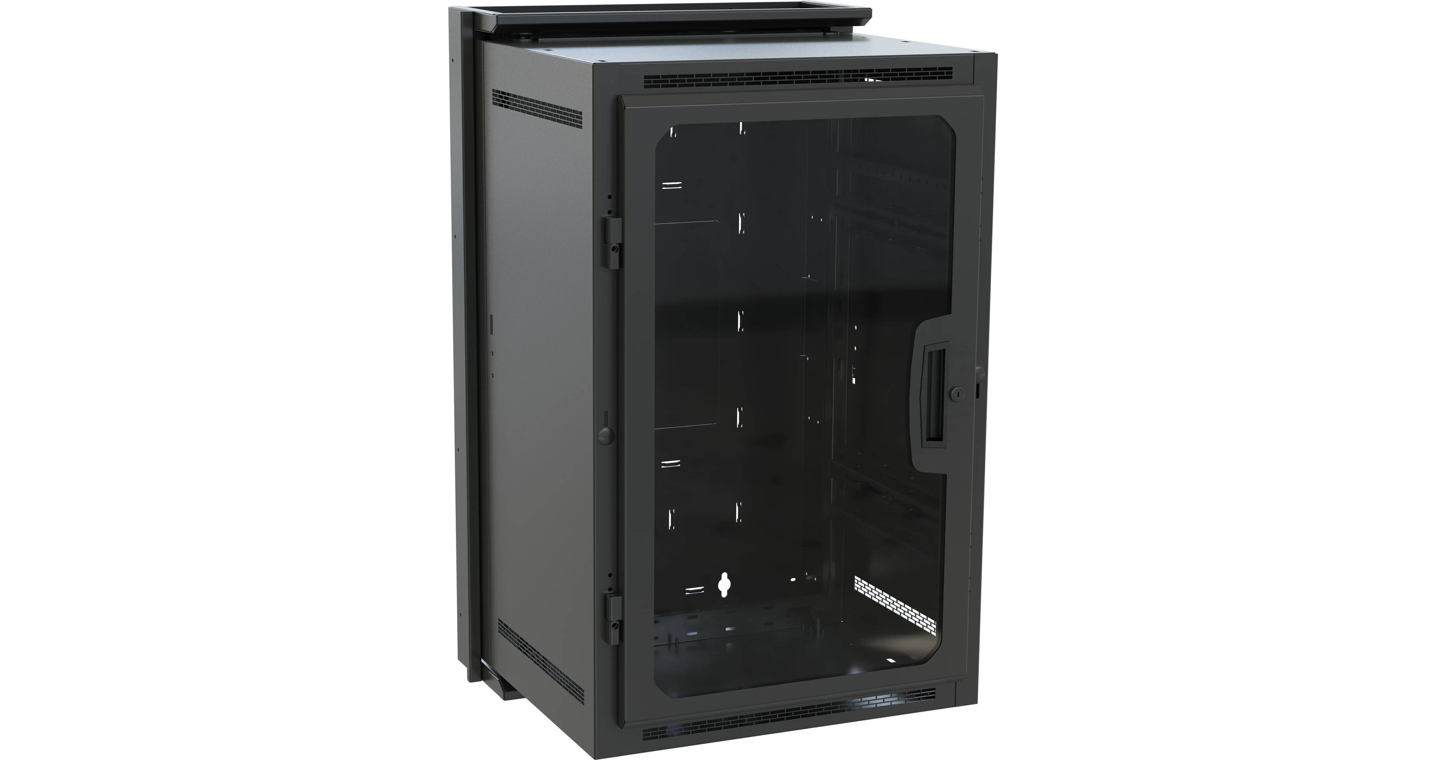 Middle Atlantic Steel Wall Mount Rack (Black) DWR-18-26PD B&H