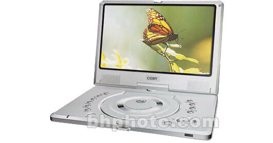 Coby TF-DVD1020 10" Portable DVD Player TFDVD1020 B&H Photo Video