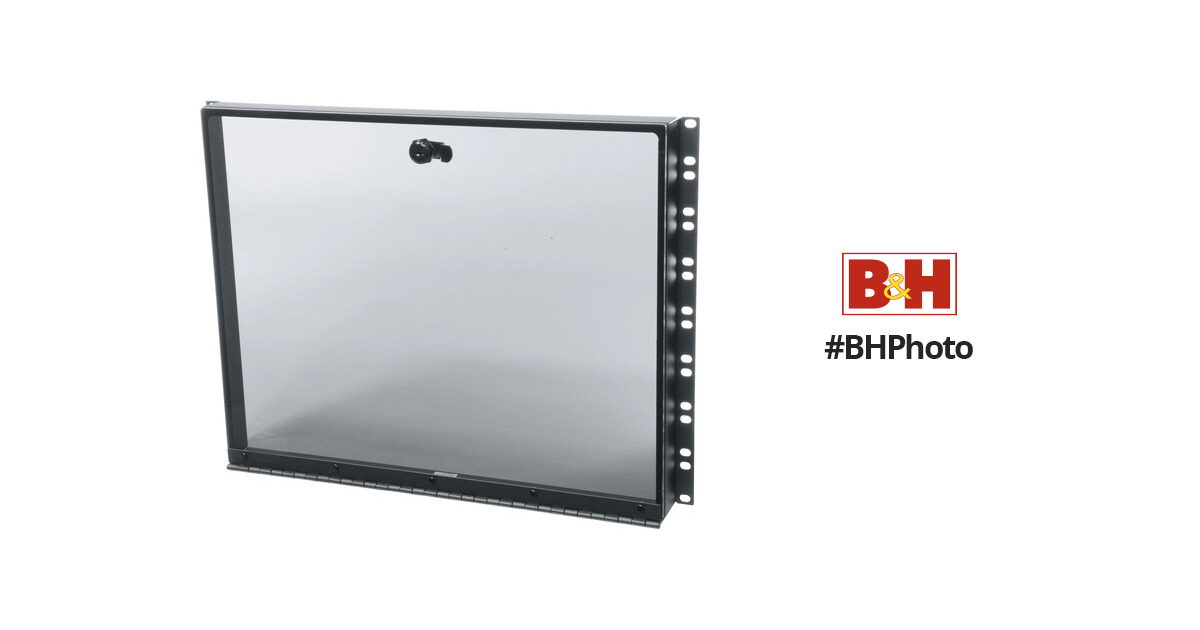 Middle Atlantic SECL-8 8-Space Plexiglass Security Cover with Hinge