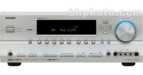 Onkyo Tx Sr604 Home Theater Receiver Silver Txsr604s B H Photo Onkyo Tx Sr604 Home Theater Receiver Silver Txsr604s B H Photo