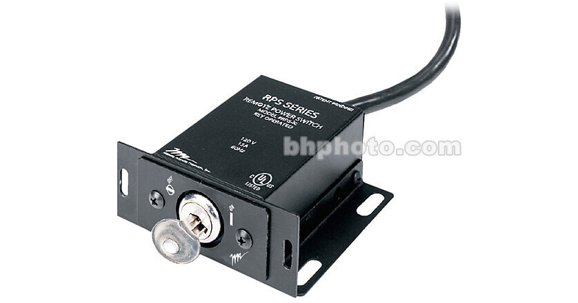 Middle Atlantic RPS-K Keylocked Remote Power Switch