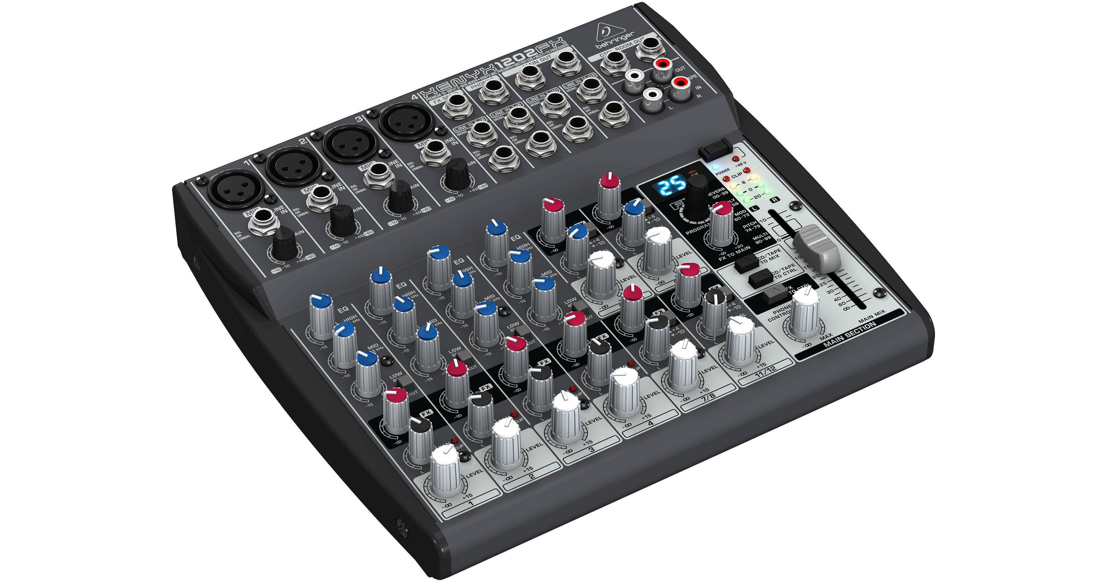 Behringer XENYX 1202FX - 12 Channel Audio Mixer 1202FX B&H Photo