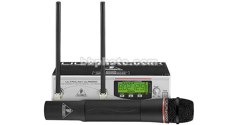 Behringer UL2000M Wireless Microphone System UL2000M B H Photo