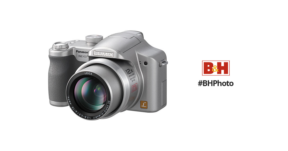 ontspannen Brullen boete Panasonic Lumix DMC-FZ7 Digital Camera (Silver) DMCFZ7S B&H