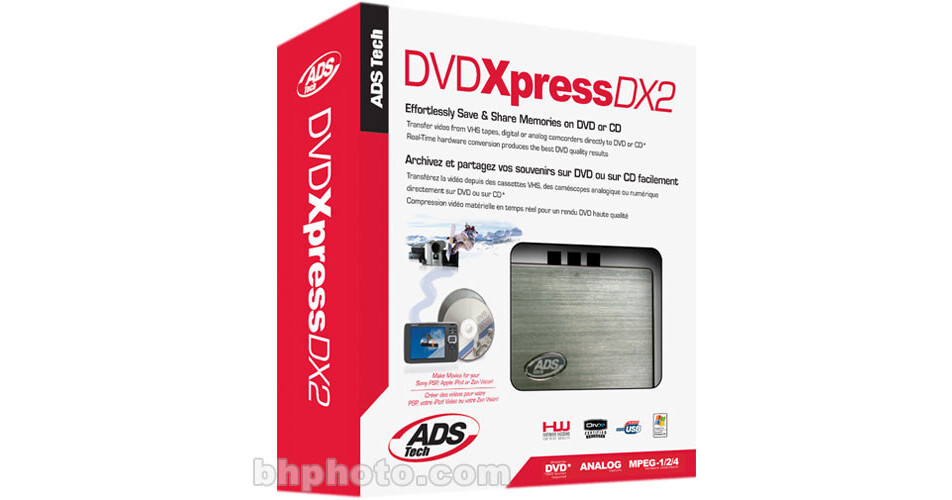 ads tech dvd xpress dx2 driver windows 7