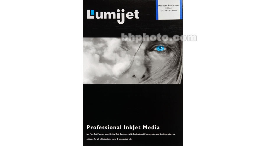 Lumijet Preservation Series Museum Parchment Watercolor Paper - 20 sheets