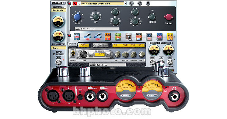 Line 6 TonePort UX2 Interface and Software Bundle 990730115
