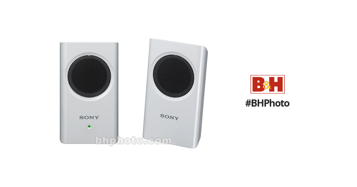 Sony SRS-M30 Portable Stereo Computer Speakers (White) SRSM30WHI