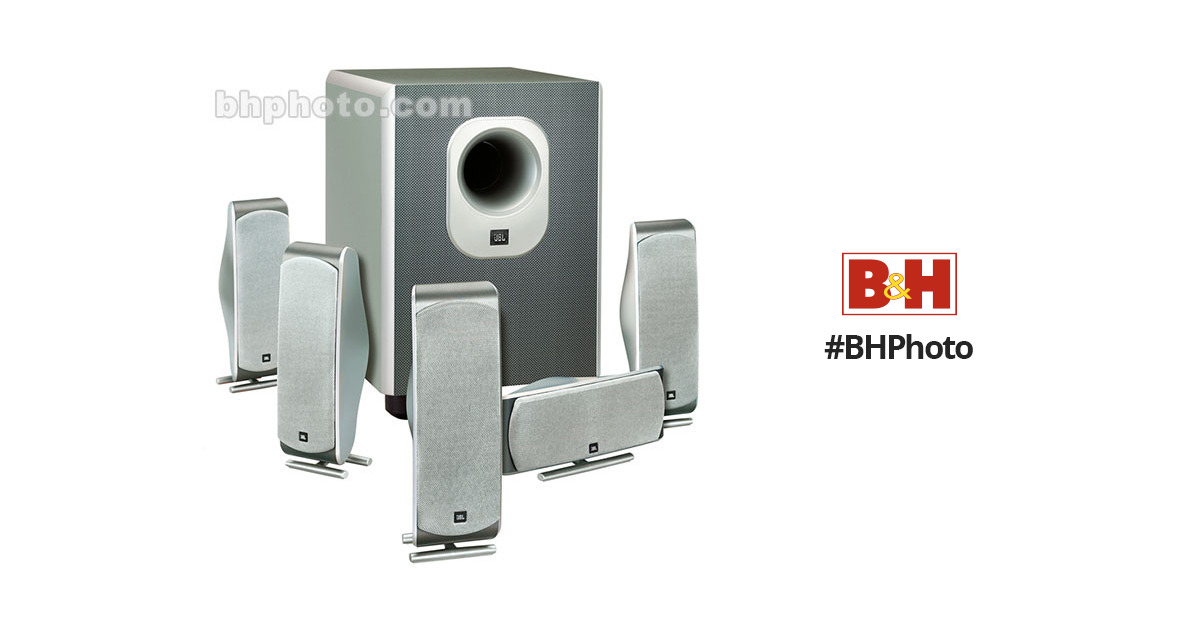 JBL SCS145.5 Complete 6 Piece Home Cinema Speaker SCS145.5BK B&H
