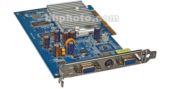 PNY NVIDIA GeForce FX 5200 AGP Display Card VCGFX522APB B&H