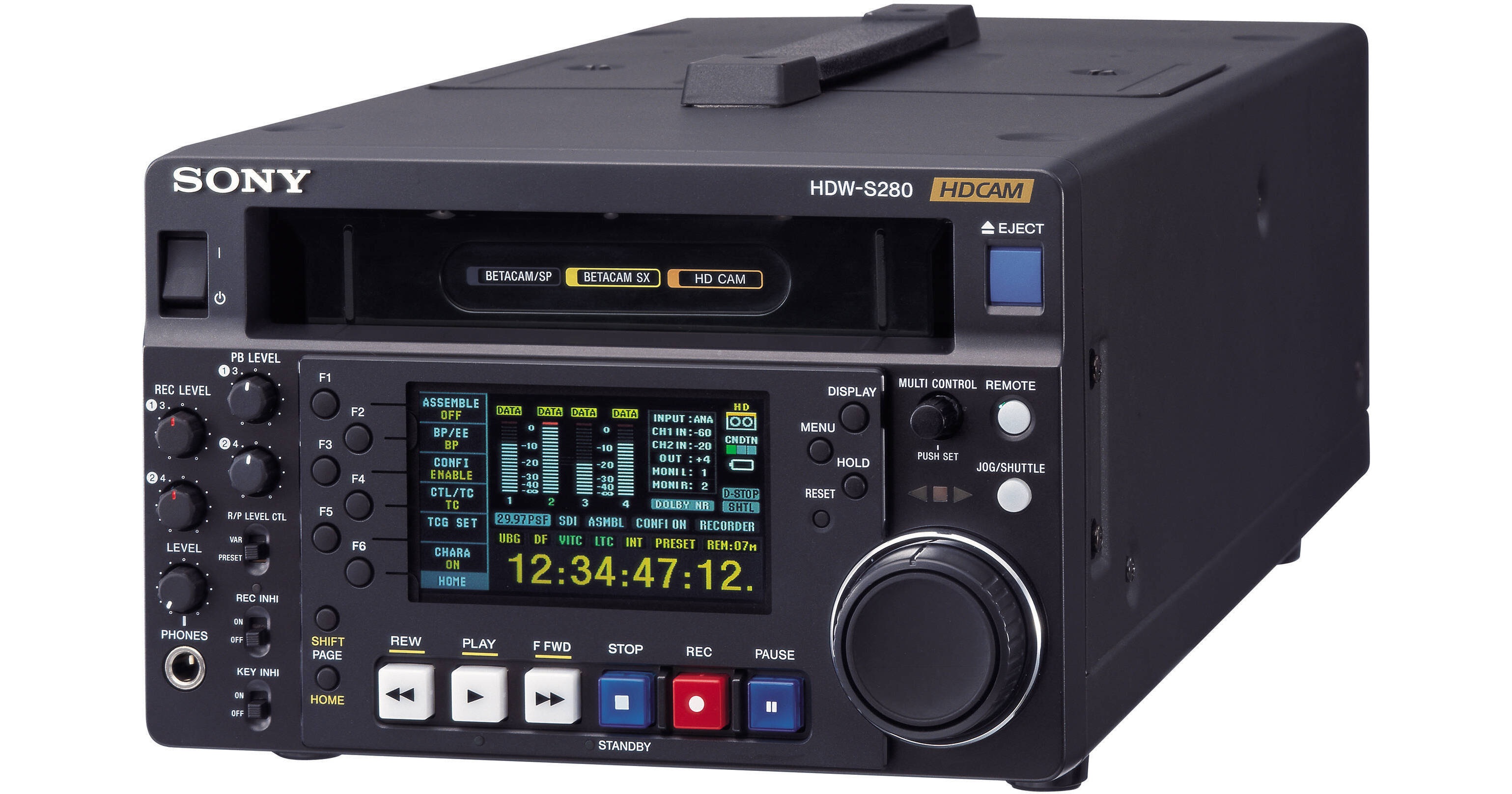 Sony HDW-S280 HDCAM Field Recorder HDWS280 B&H Photo Video