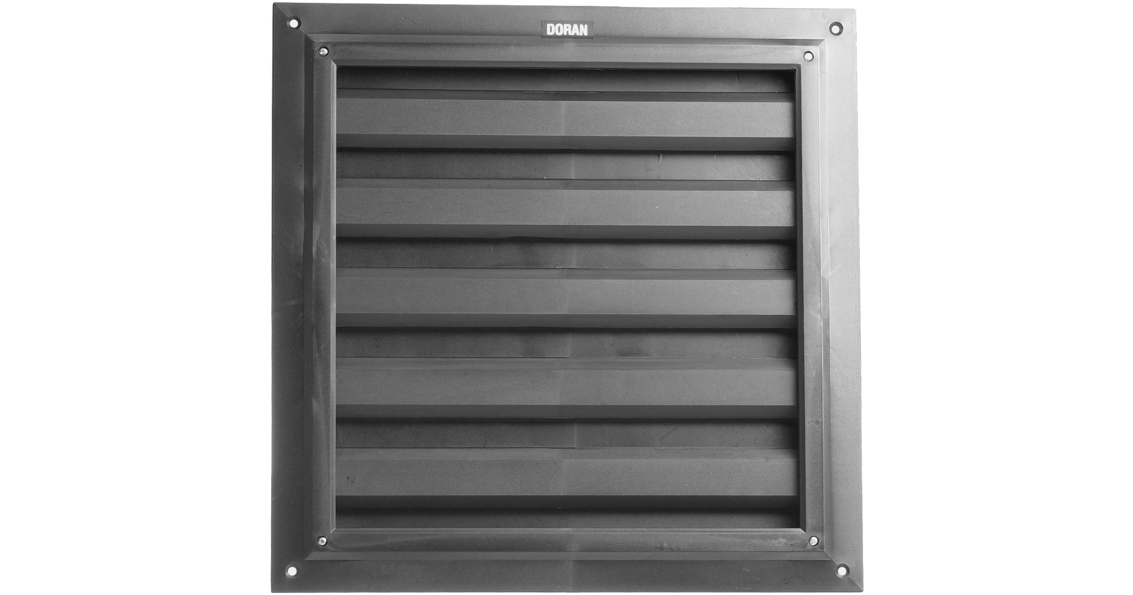 Doran L1212 Light Tight Darkroom Louver for A1212 Fans L1212