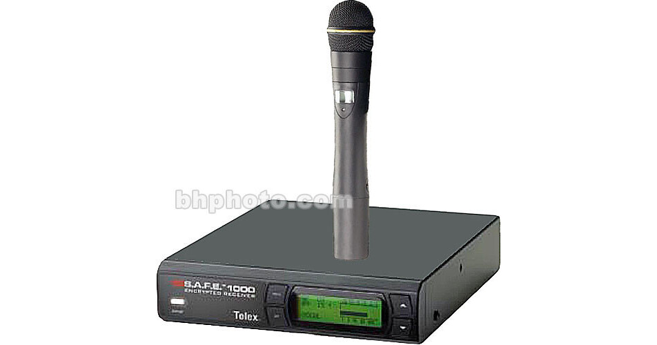 Telex S.A.F.E. 1000 Encrypted UHF Handheld F.01U.146.083 B H