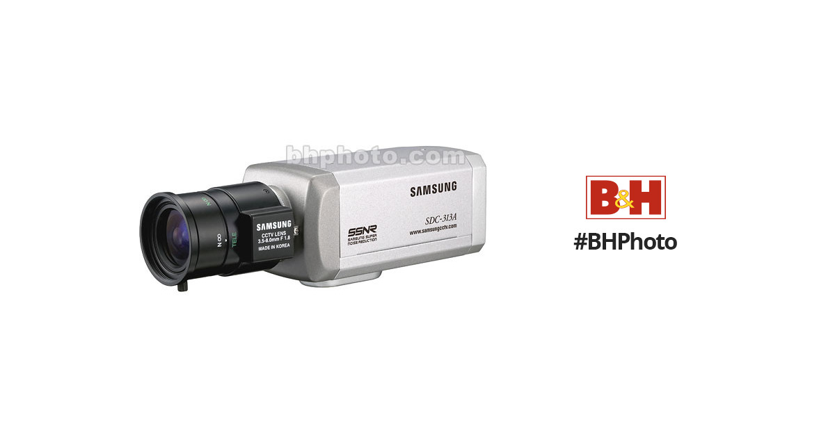 Samsung Sdc 313na 1 3 Color Surveillance Camera 24 Vac