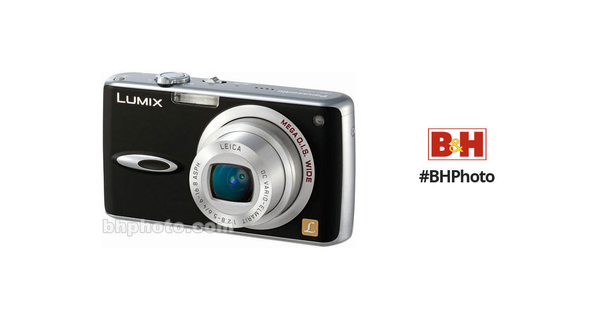 Panasonic Lumix DMC- FX01 Digital Camera (Black) DMCFX01K B&H
