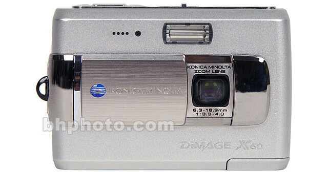 Konica Minolta DiMAGE X60 Digital Camera 2812301 B&H Photo Video