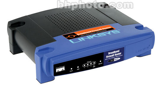 Linksys EtherFast Cable/DSL Firewall Router with 4-Port BEFSX41