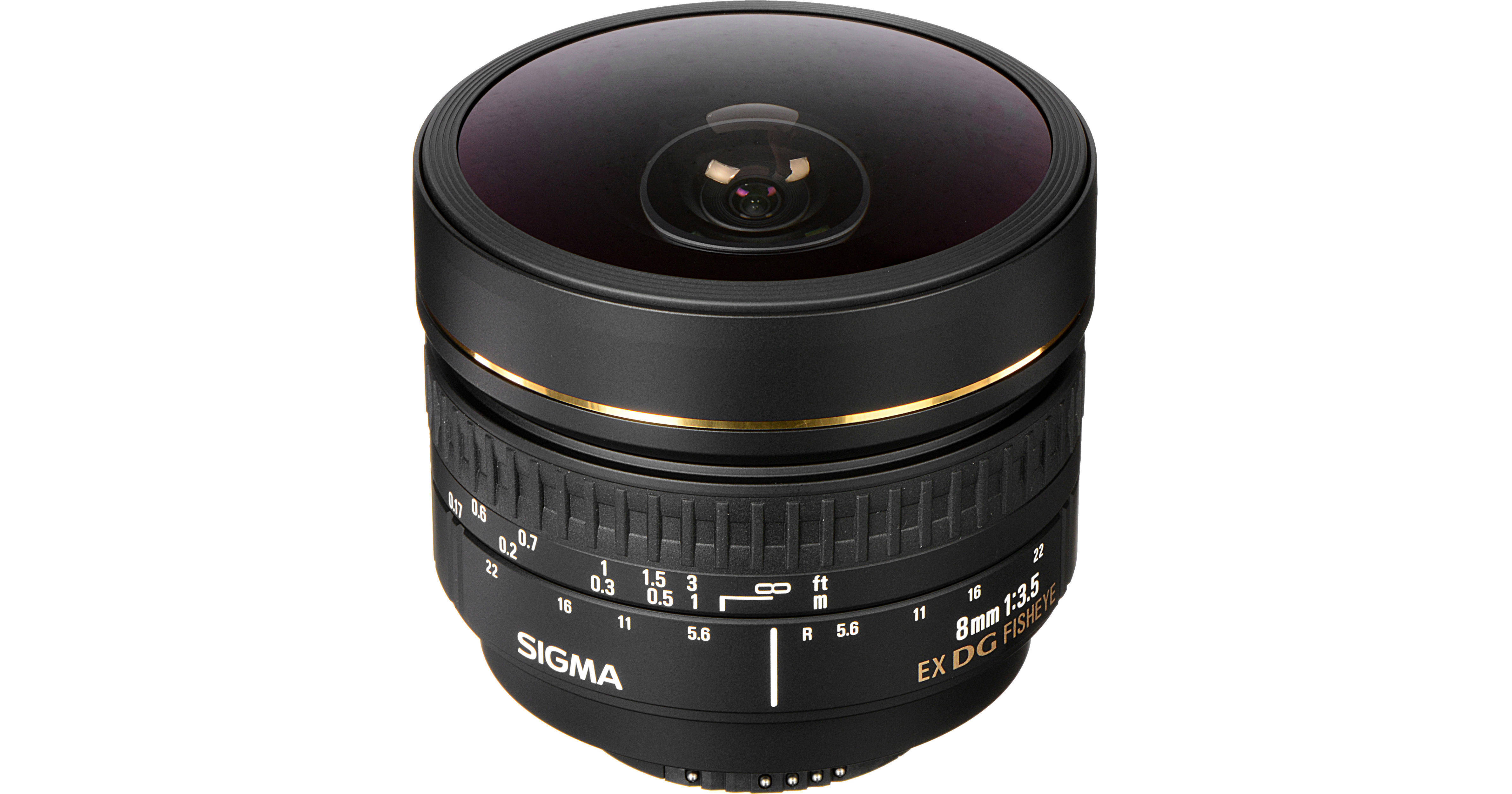 Sigma 8mm f/3.5 EX DG Circular Fisheye Lens for Nikon F 485306