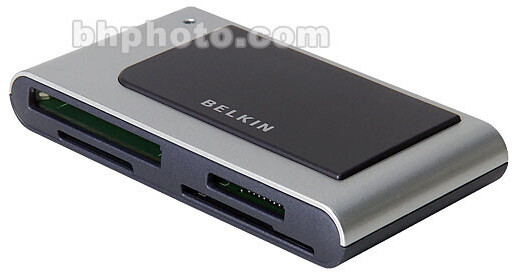 Belkin 15-in-1 USB 2.0 Card Reader F5U249V B&H Photo Video