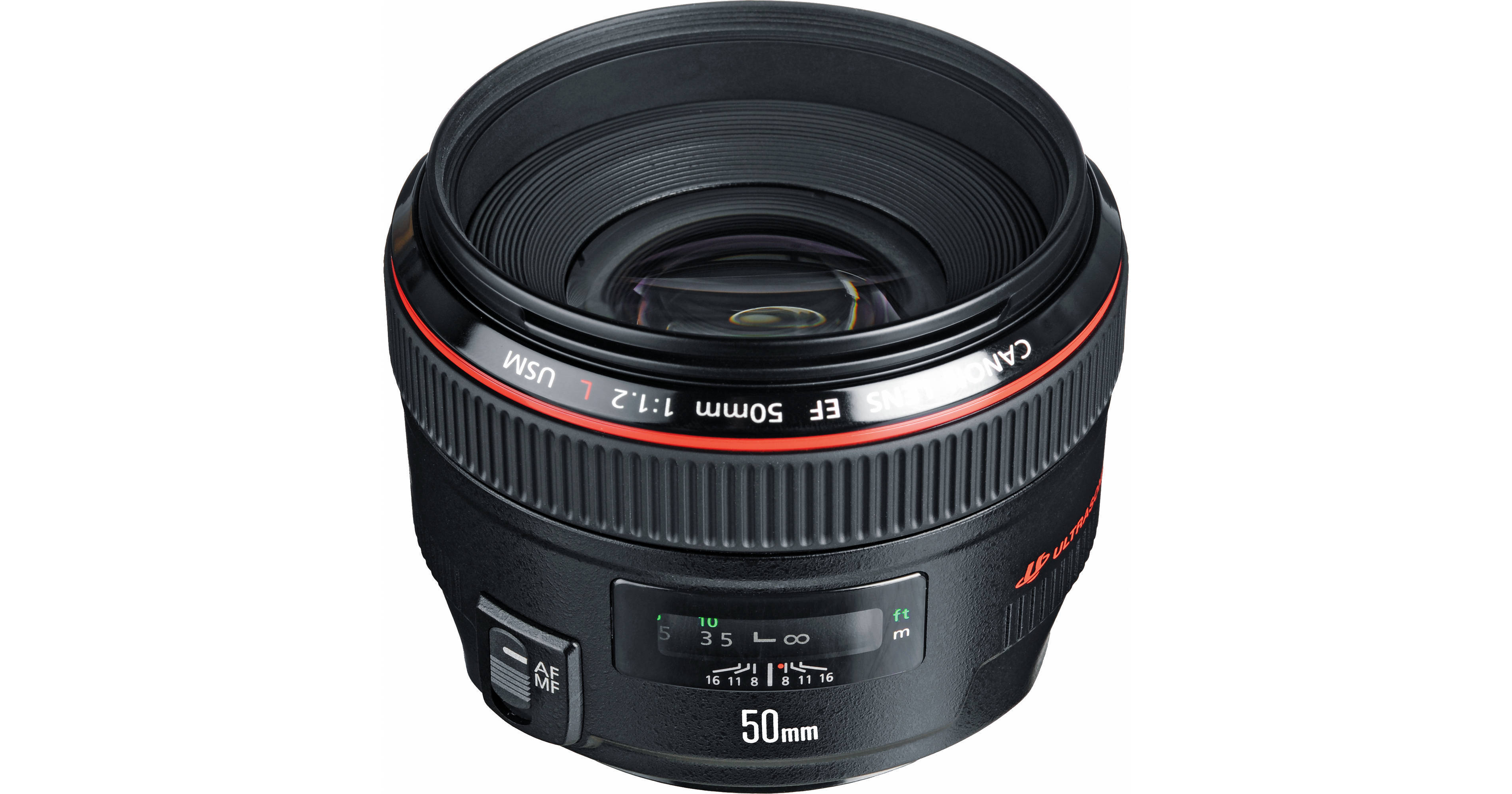 Canon EF 50mm f/1.2L USM Lens 1257B002 B&H Photo Video