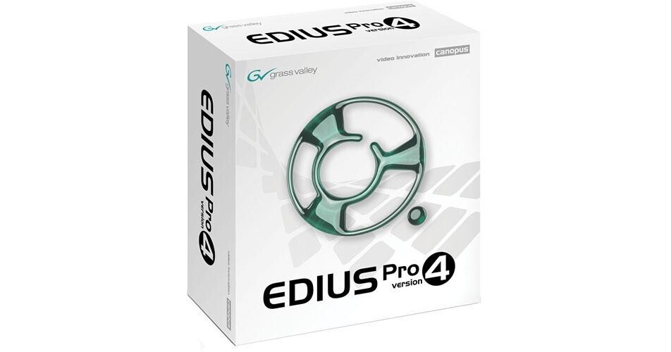 Grass Valley EDIUS 4 Pro Video Editing Software 606256 B&H Photo