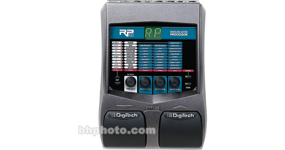 DigiTech RP150 Guitar Modeling Processor RP150 B&H Photo Video