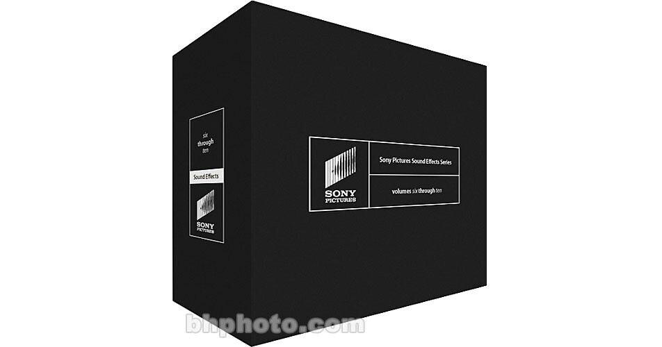 Sony Sony Pictures Sound Effects Series Volumes 6 to 10
