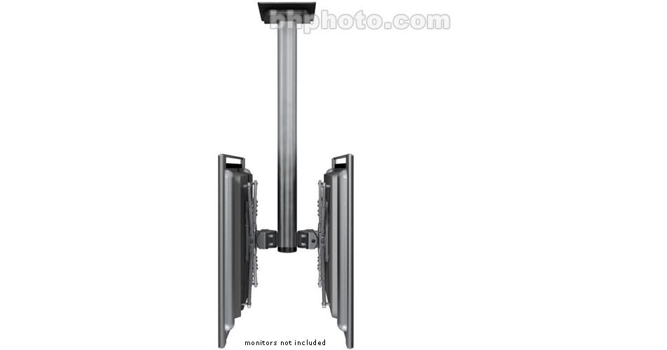 Bretford Universal Dual Flat Panel Monitor Ceiling Mount