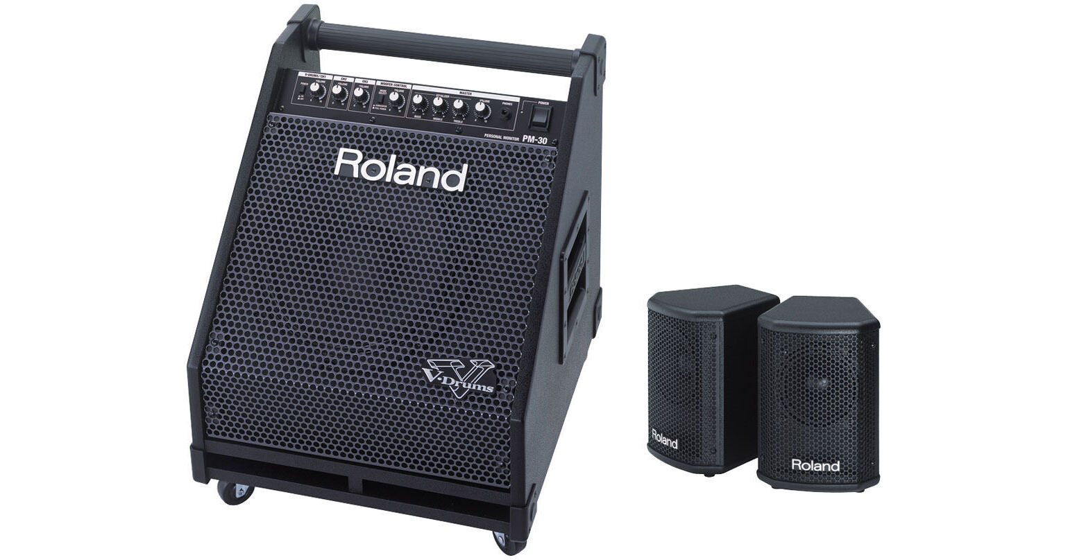 Roland PM-30 Drum Monitor Amplifier (200W) PM-30 B&H Photo Video