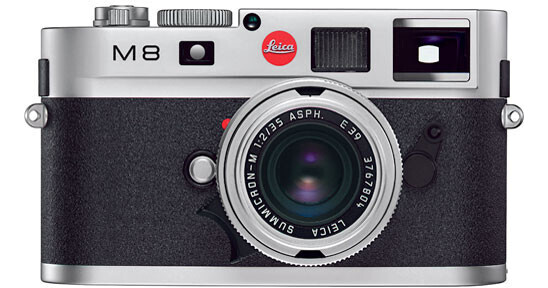 Leica M8 Rangefinder Digital Camera Body (Silver Chrome) 10702