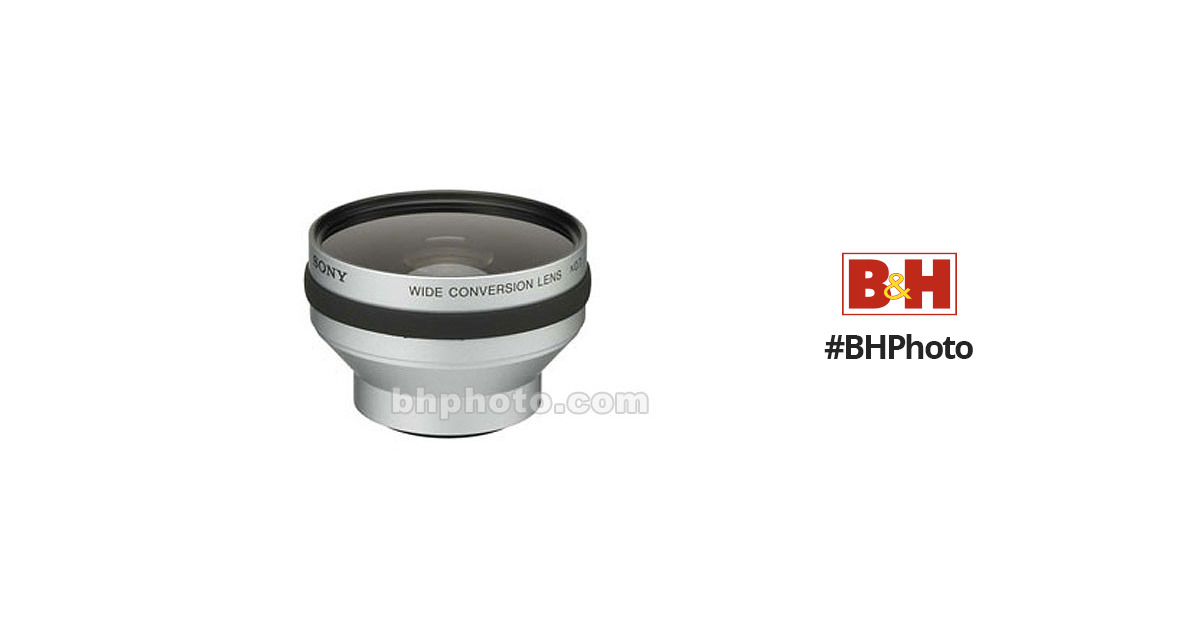 Sony VCL0737W Wide Conversion Lens VCL0737W Bu0026H Photo Video