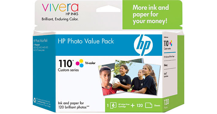 hp photo value pack 110