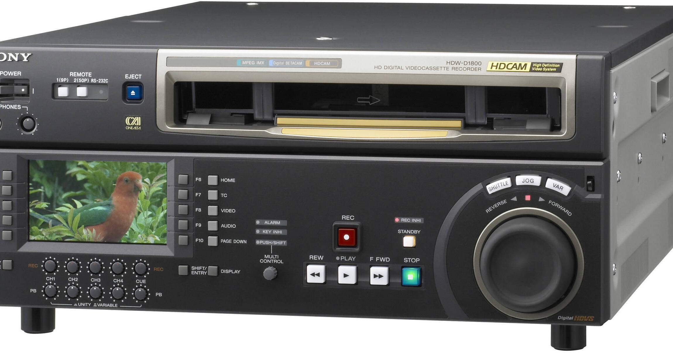 Sony HDW-D1800 CineAlta HDCAM Studio Editing Recorder HDWD1800