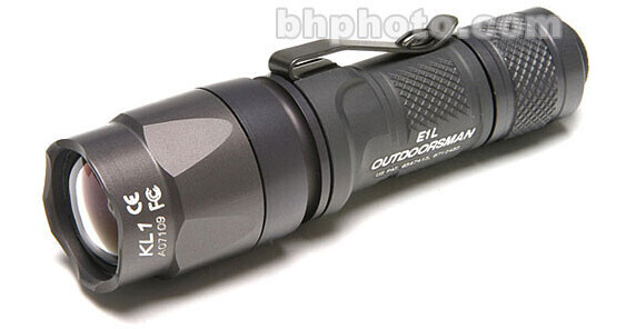 SureFire E1L-HA-WH Outdoorsman LED Flashlight (Green) E1L-HA-WH