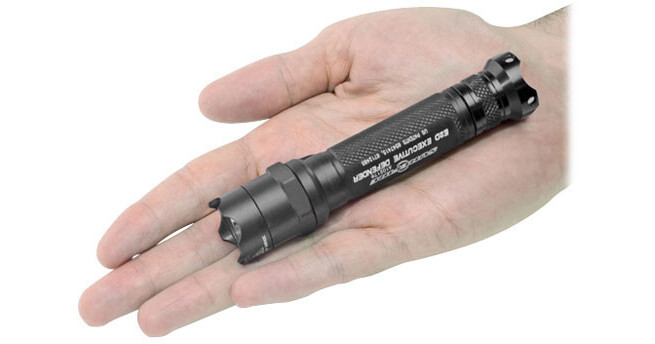 SureFire E2D Executive Defender Flashlight with Green E2DBKCG