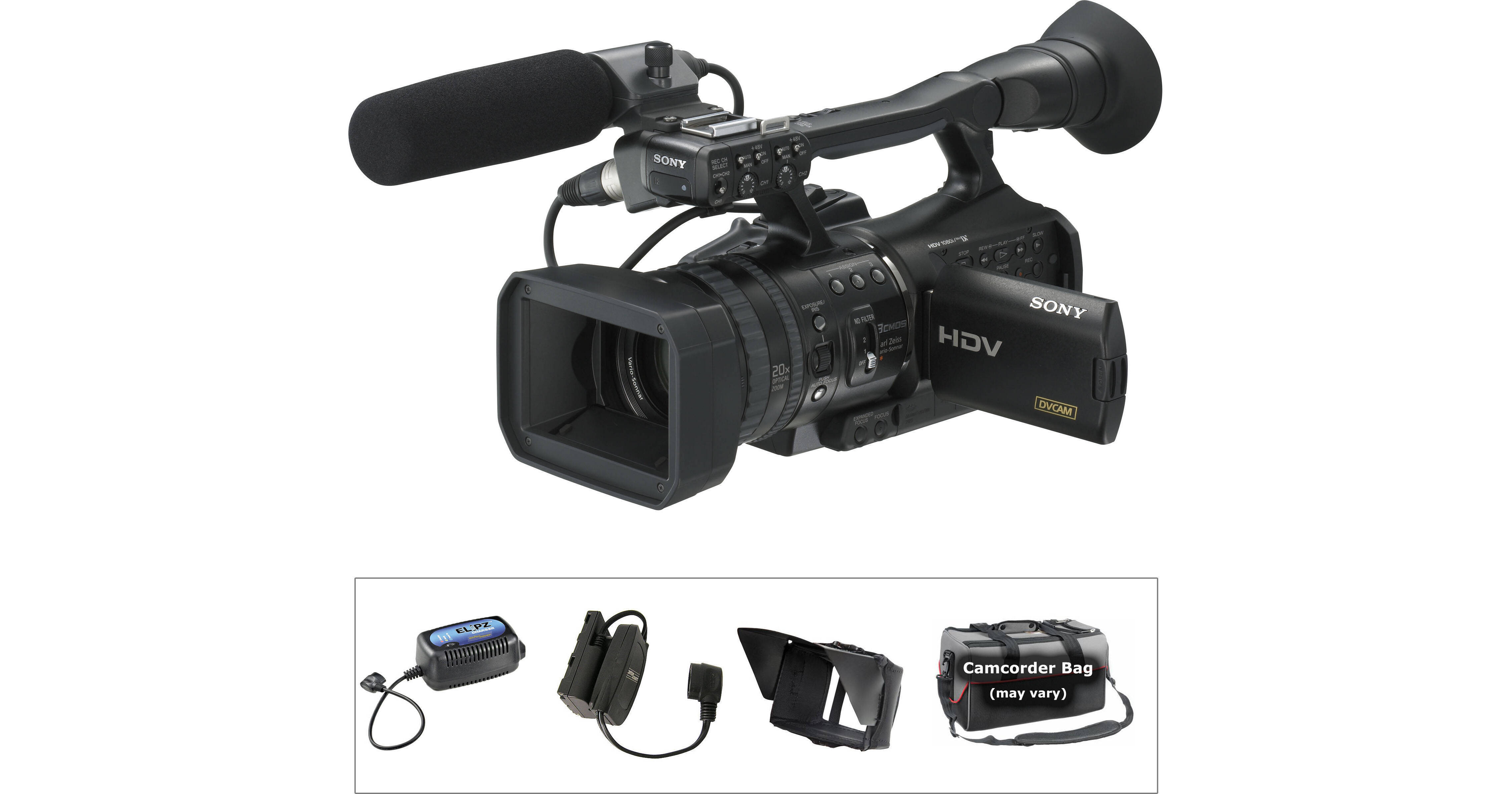 Sony HVRV1U HDV Camcorder Kit B&H Photo Video