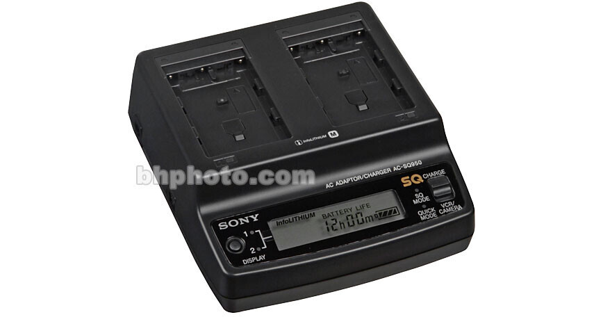 Sony AC-SQ950B AC/DC Adapter / Charger ACSQ950B B&H Photo Video