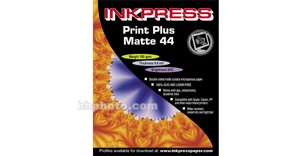 Inkpress Media Print Plus Matte 44 Paper (2-sided) - PP48851150