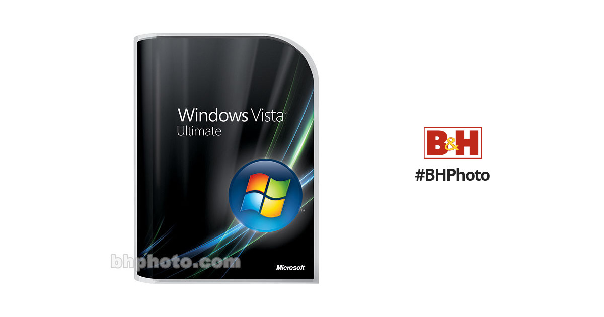 Microsoft Windows Vista Ultimate Edition - DVD 66R-00002 B&H