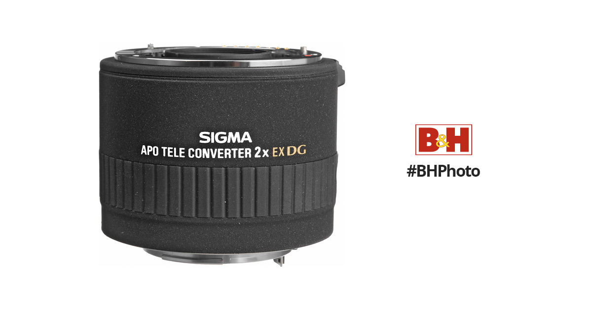 Sigma 2x EX DG APO Teleconverter 876109 B&H Photo Video