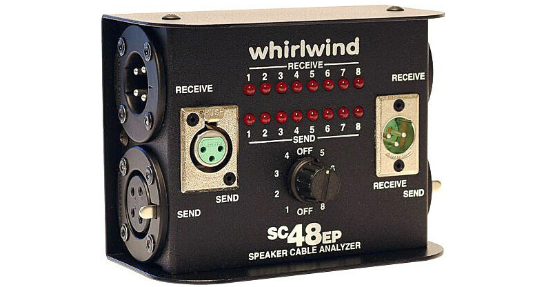 Whirlwind SC48EP SC Series EP & XLR Cable Tester SC48EP B&H