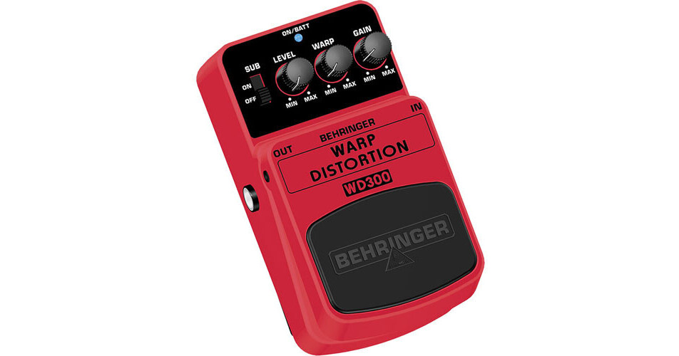 Behringer Wd300 Warp Distortion Pedal Wd300 B H Photo Video