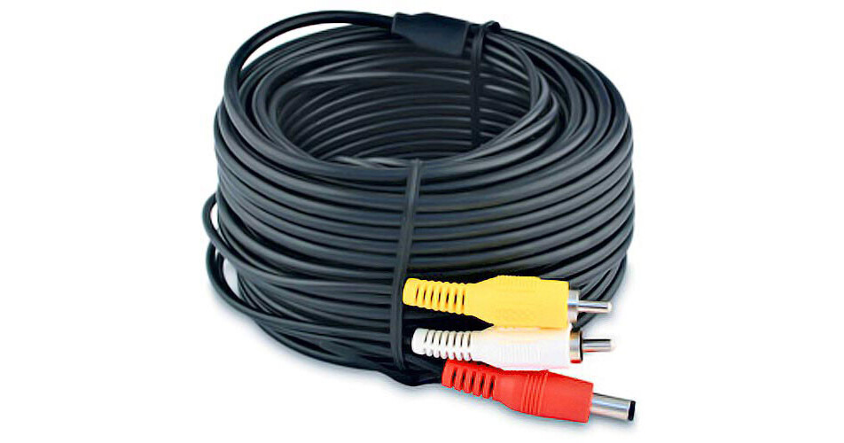 Swann SWAVCABLE A/V Power Cable for Security Cameras SWAVCABLE