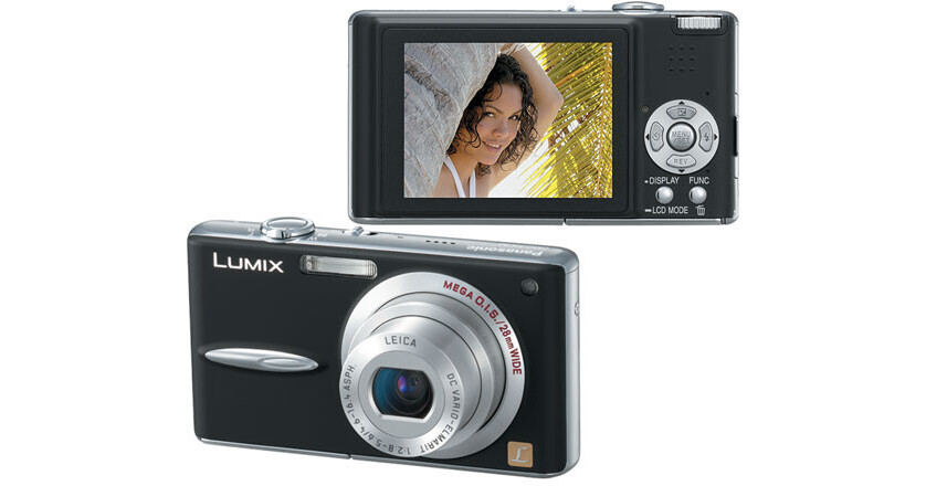 Panasonic Lumix DMC-FX30 Digital Camera (Black) DMCFX30K B&H